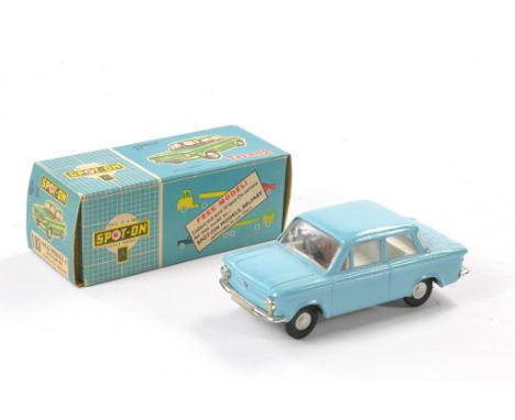 Triang Spot-On No. 193 NSU Prinz 4 with driver. Light Blue with white interior. Generally excellent with very little sign of 