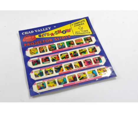 Chad Valley Give-a-show project slides featuring Batman. Generally very good to excellent. 