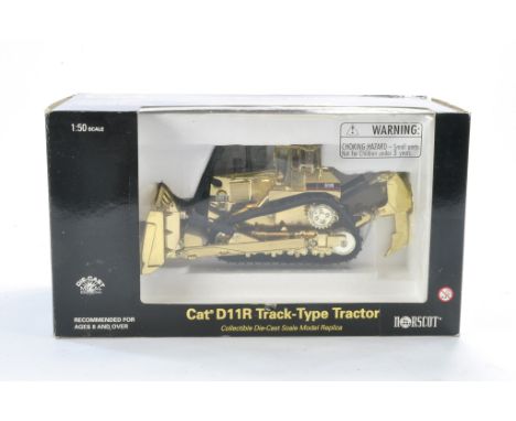 Norscot Construction issue comprising CAT D11R Track Type Tractor Gold Limited Edition Bulldozer. Looks to be excellent witho