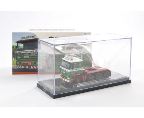 IMC Collectibles 1/50 high detail model truck issue comprising No. 32-0096  DAF 95 in the livery of Cadzow. Looks to be witho