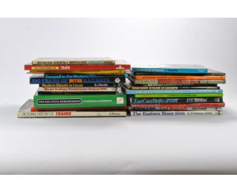 An assortment of Railway Literature comprising the following publications' All Colour World of Trains,Pictoral History of Tra