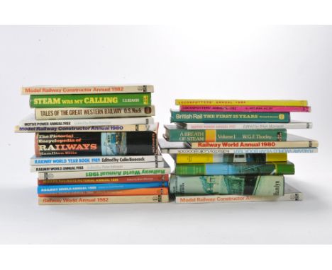 An assortment of Railway Literature comprising the following publications; Railway World Annual 1988,Railway World Year Book 
