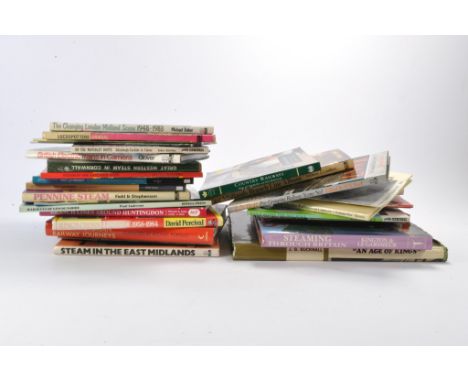 An assortment of Railway Literature comprising the following Publications; Lincs, Notts &amp; Derbyshire by Rail, Steam Near 