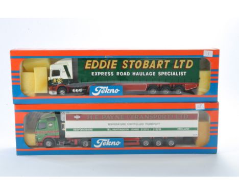 Tekno 1/50 model Truck issue comprising No. 12/1997 The British Collection Seddon Atkinson in the livery of Eddie Stobart. Lo