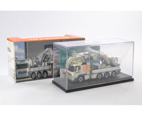 IMC Collectibles 1/50 high detail model truck issue comprising No. 31-0248 Volvo in the livery of Jan v Dam Machine Transport