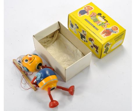 Blue Peter theme from series featuring 'Bleep and Booster' comprising Pelham Puppet Bleep. Looks to be excellent in correctly