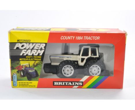 Britains Farm comprising No. 9324 County 1884 Powerfarm Tractor. Excellent with no obvious sign of fault in very good box, so