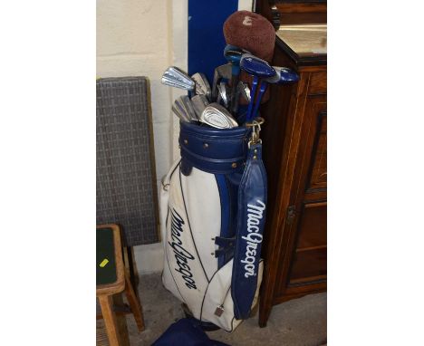 A case of golf clubs, various brands to include John Letters, Leading Lady, Vantage and Dunlop