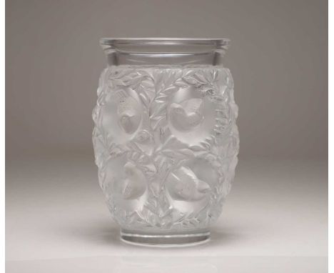 A Lalique 'Bagatelle' glass vase second half 20th century, engraved signature,17.1cm highCondition ReportMinor surface wear. 