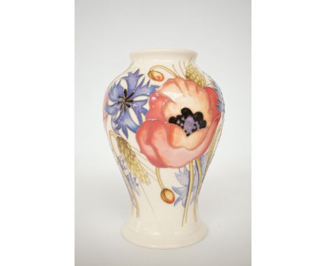 Moorcroft 6'' Piax pink vase Emma Bossons 