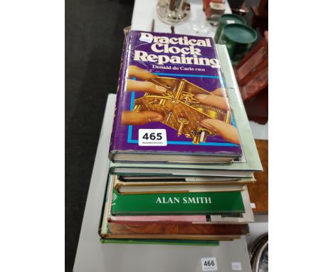 QTY OF CLOCK &amp; WATCH BOOKS