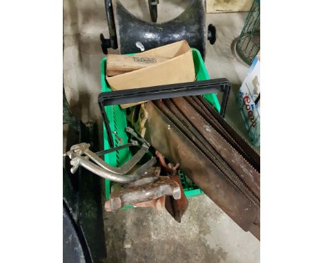 BASKET LOT OF TOOLS 
