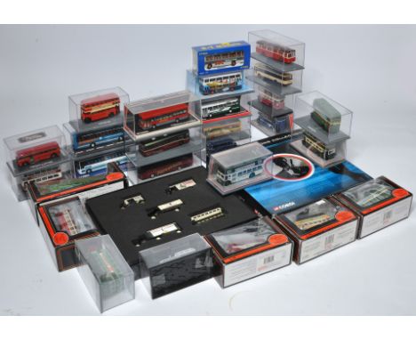 A quantity of diecast model vehicles including Corgi and EFE Bus and Transport issues plus Guinness Set and James Bond Set. 
