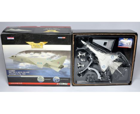 Corgi 1/72 Diecast Model Aircraft Issue comprising No. AA38601 BAC TSR-2 XR219. Possibly displayed at some stage, looks gener