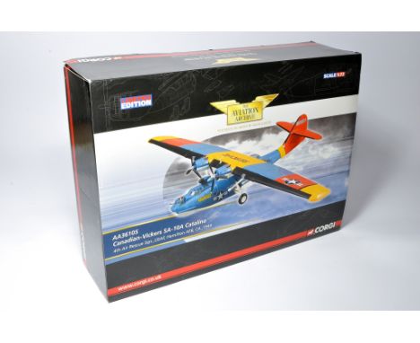 Corgi 1/72 diecast model aircraft issue comprising No. AA36105 Canadian Catalina. Looks to be generally good without obvious 