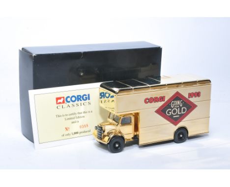 Corgi diecast model issue comprising Gold Special Edition 'Going for Gold', limited to 1000 pcs, with original box. 