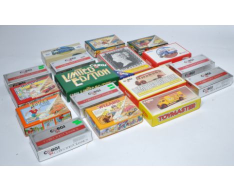 A group of seventeen Corgi Diecast Model Issues comprising Classics /Bus / Commercial themed vehicles in various liveries as 