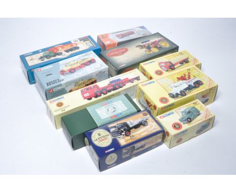 A group of ten Corgi Diecast Model Issues comprising Truck / Commercial themed vehicles in various liveries as shown. Mostly 