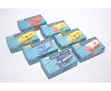 A group of Eight Corgi Diecast Model Issues comprising Golden Oldies Advertising themed vehicles in various liveries as shown