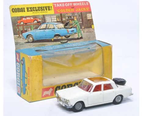 Corgi No. 275 Rover 2000 TC. Harder to find white issue, good with minor wear throughout, would benefit from a clean, in fair