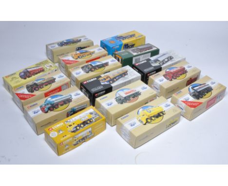 A group of fifteen Corgi Diecast Model Issues comprising Truck / Commercial themed vehicles in various liveries as shown. Mos