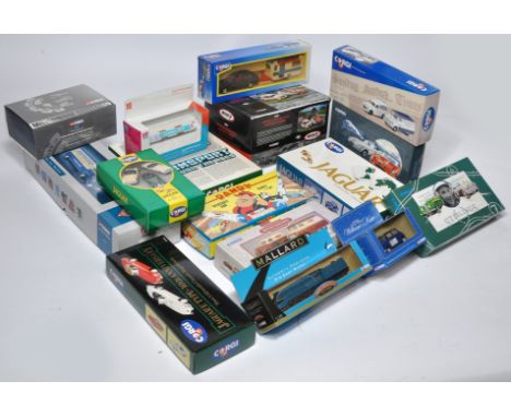 A group of Seventeen Corgi Diecast Model Issues comprising classic cars, commercials and limited edition themed vehicles as s