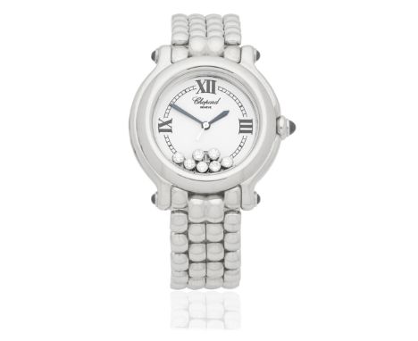 Chopard. A lady's stainless steel quartz calendar bracelet watchModel: Happy SportReference: 27/8236-23Date: Circa 2010Moveme