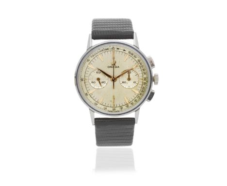 Omega. A stainless steel manual wind chronograph wristwatchReference: 2278-2Date: Circa 1960Movement: 17-jewel Cal.320 manual