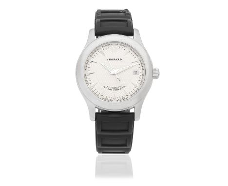 Chopard. A stainless steel automatic calendar wristwatchModel: L.U.C SportReference: 8200Date: Circa 2000Movement: 31-jewel C