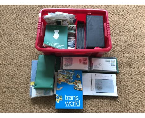 Seven albums of First Day Covers together with a large quantity of loose First Day Covers
