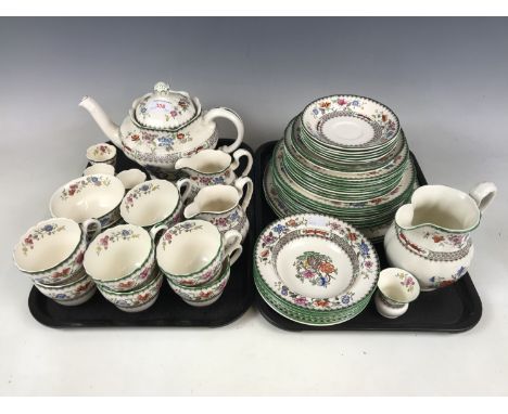 A quantity of Spode Chinese Rose tea and dinner ware
