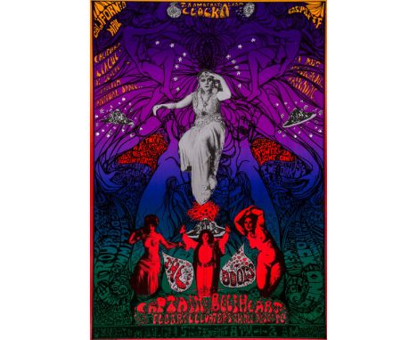 ANONYMOUS - CALIFORNIA LEAGUE OF SEXUAL FREEDOM ANNUAL DANCE offset, silkscreen and lithographic poster, 1967, printed by San