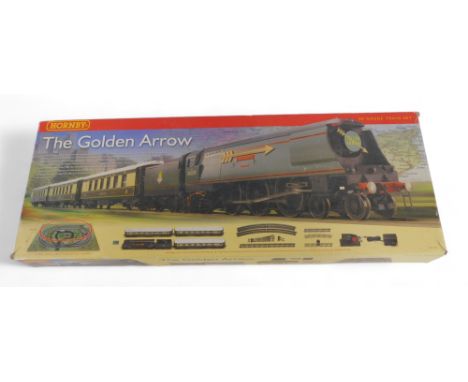 A Hornby OO gauge train set R1119 The Golden Arrow, boxed.