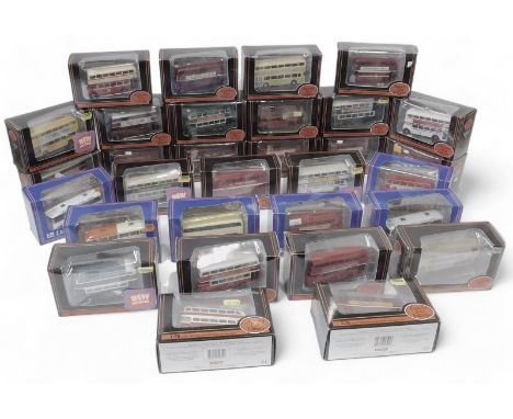 Exclusive First Editions by Gilbow diecast buses, including 15602 Route Master bus Overtime London Transport, open top Route 