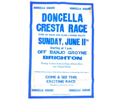 Motorsport posters, including WD and HO Wills Trophy organised by the British Automobile Racing Club International Meeting Si