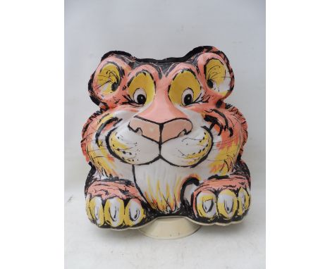 An Esso 'Tony the Tiger' plastic petrol pump globe.