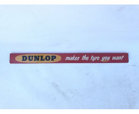 A Dunlop shelf strip, in good condition.