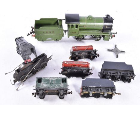 Tri-ang Airfix Trix Hornby Dublo 00 Gauge Locomotive and Rolling Stock and Hornby 0 Gauge Type 501 Engine and Tender, Tri-ang