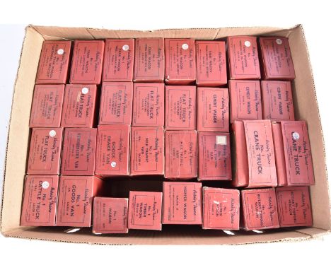 Boxed post-war Hornby 0 Gauge Freight Stock, most appear to be ex-shop stock, comprising 4 Manchester Oil, 3 Shell Lubricatin