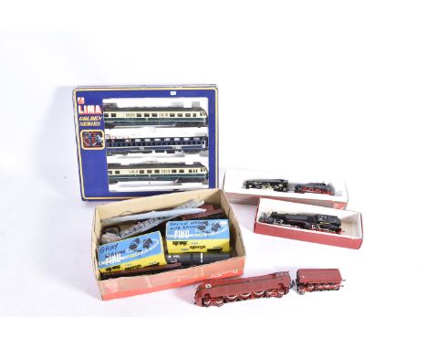 Jouef Roco Lima Liliput and Piko HO Gauge Locomotives and Rolling Stock, Jouef SNCF green 0-8-0 Tank 040-TA-28, F, (lacks chi