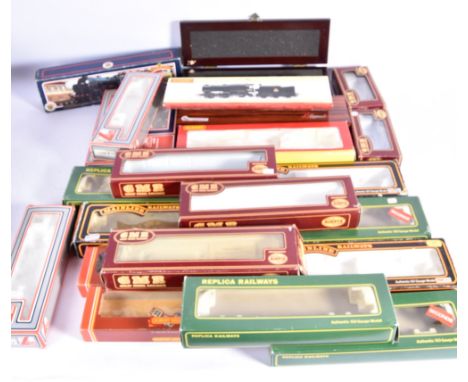 Collection of Lima Hornby Mainline Airfix and Bachmann 00 Gauge Locomotives and Rolling Stock Empty boxes, including Hornby, 