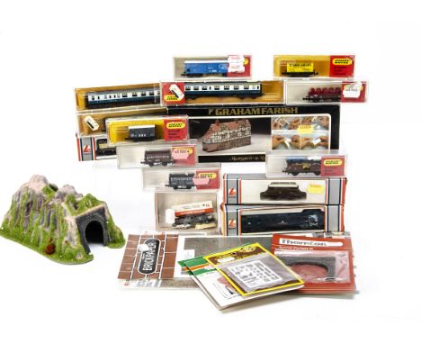 Lima Minitrix and Graham Farish N Gauge Locomotive Rolling Stock and Accessories, Lima, 320617 BR blue 9006 'The Fife and For