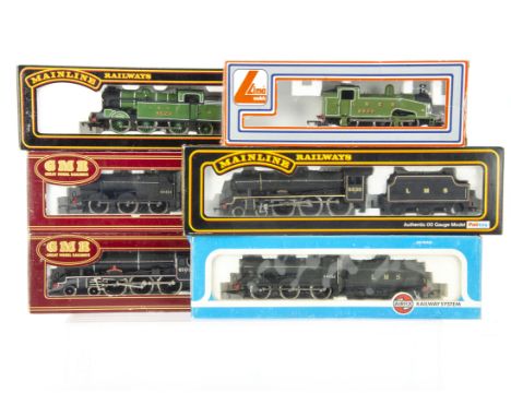 Mainline Airfix GMR and Lima 00 Gauge LMS and LNER Steam Locomotives, Mainline 37065 LMS black Patriot 5530 'Sir Frank Ree' 5
