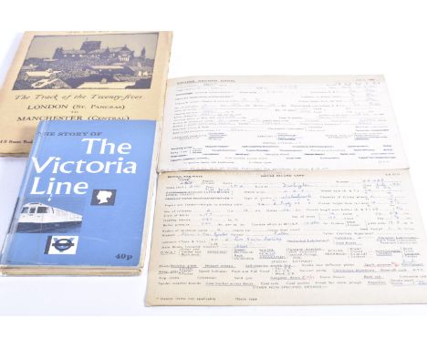 Historic and Modern Railway and Other Publications, historic items includingude original Loco record cards for Ivatt 2-6-0 No