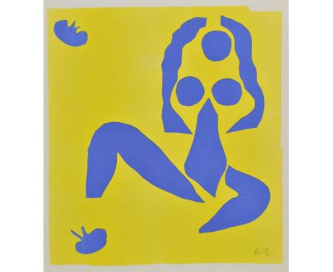 *Matisse (Henri, 1869-1954). Blue Nude on Yellow Background,  colour lithograph on wove paper, together with 10 other colour 