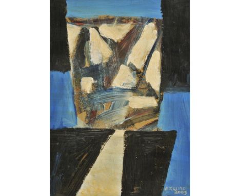 *Lloyd (Reginald J., 1926-). Harbour Light, 2005, acrylic on board, signed and dated lower right, 29 x 21 cm (11.5 x 8.25 ins