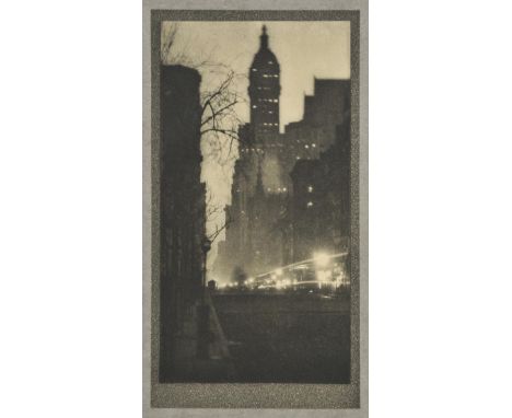 *Coburn (Alvin Langdon, 1882-1966). New York, with a foreword by H.G. Wells, London/New York, Duckworth & Co/Brentano's, [191