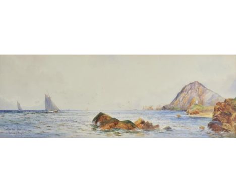 *Sidney (Thomas, active 1900-1930). Lantern Hill, Ilfracombe,  watercolour on paper, signed and captioned lower left, 24 x 67