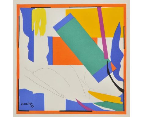 *Matisse (Henri, 1869-1954). Souvenir d'Oc‚anie,  colour lithograph on wove paper, together with 10 other colour lithographs 