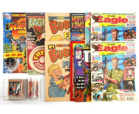 Monster Wrestlers in My pocket, Mortal Kombat, Eagle and others titles: a collection of first issues (Mixed publishers, 1980 